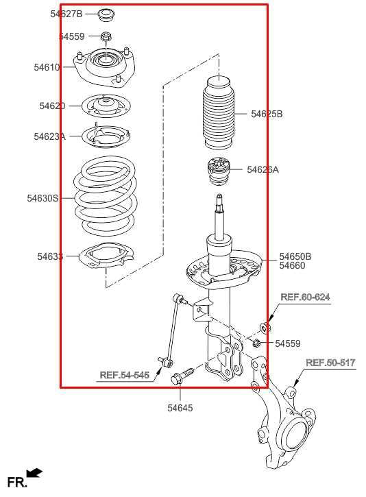 2015-2017 Hyundai Veloster Turbo 1.6L FWD Front Right Side Shock Strut Absorber - Alshned Auto Parts