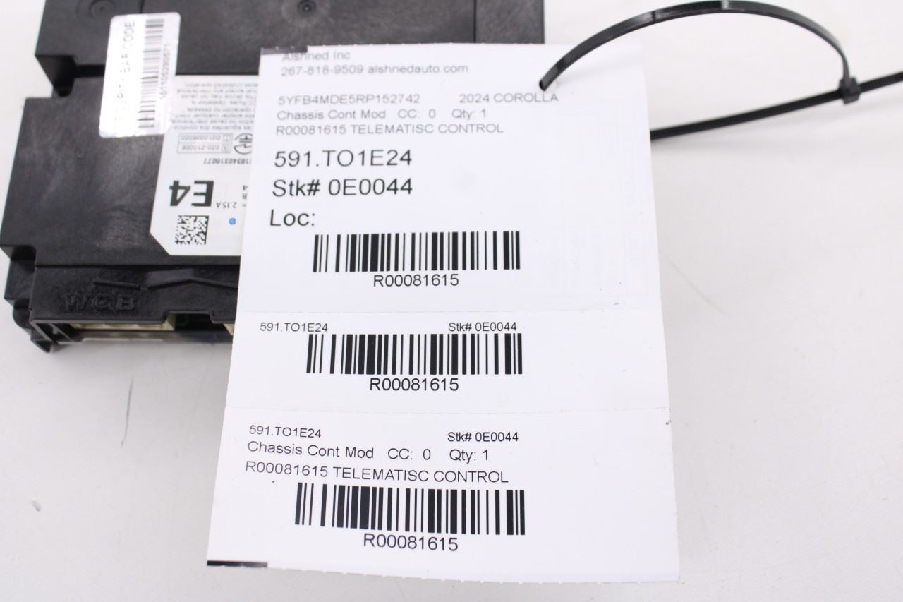 23-2024 Toyota Corolla LE Transceiver Telematics Control Module 86741-0E111 OEM11