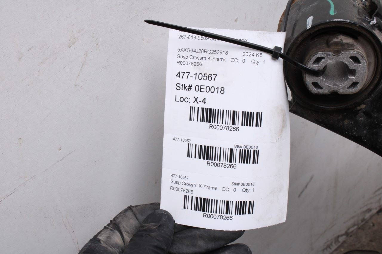 2021-24 Kia K5 GT-Line 1.6L AWD Rear Suspension Crossmember Subframe 55405-L3500 - Alshned Auto Parts