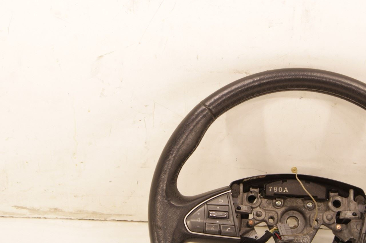 2015-18 Infiniti Q50 Premium 3.0L RWD Steering Wheel Leather w/ Control Buttons - Alshned Auto Parts