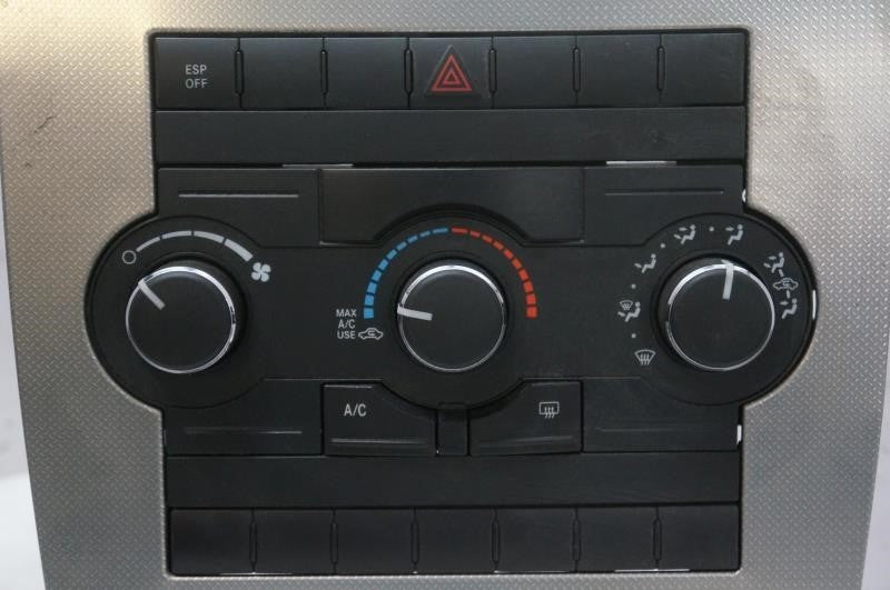 08-10 Jeep Grand Cherokee AC Heat Temp Climate Control Faceplate P55037979AF OEM - Alshned Auto Parts