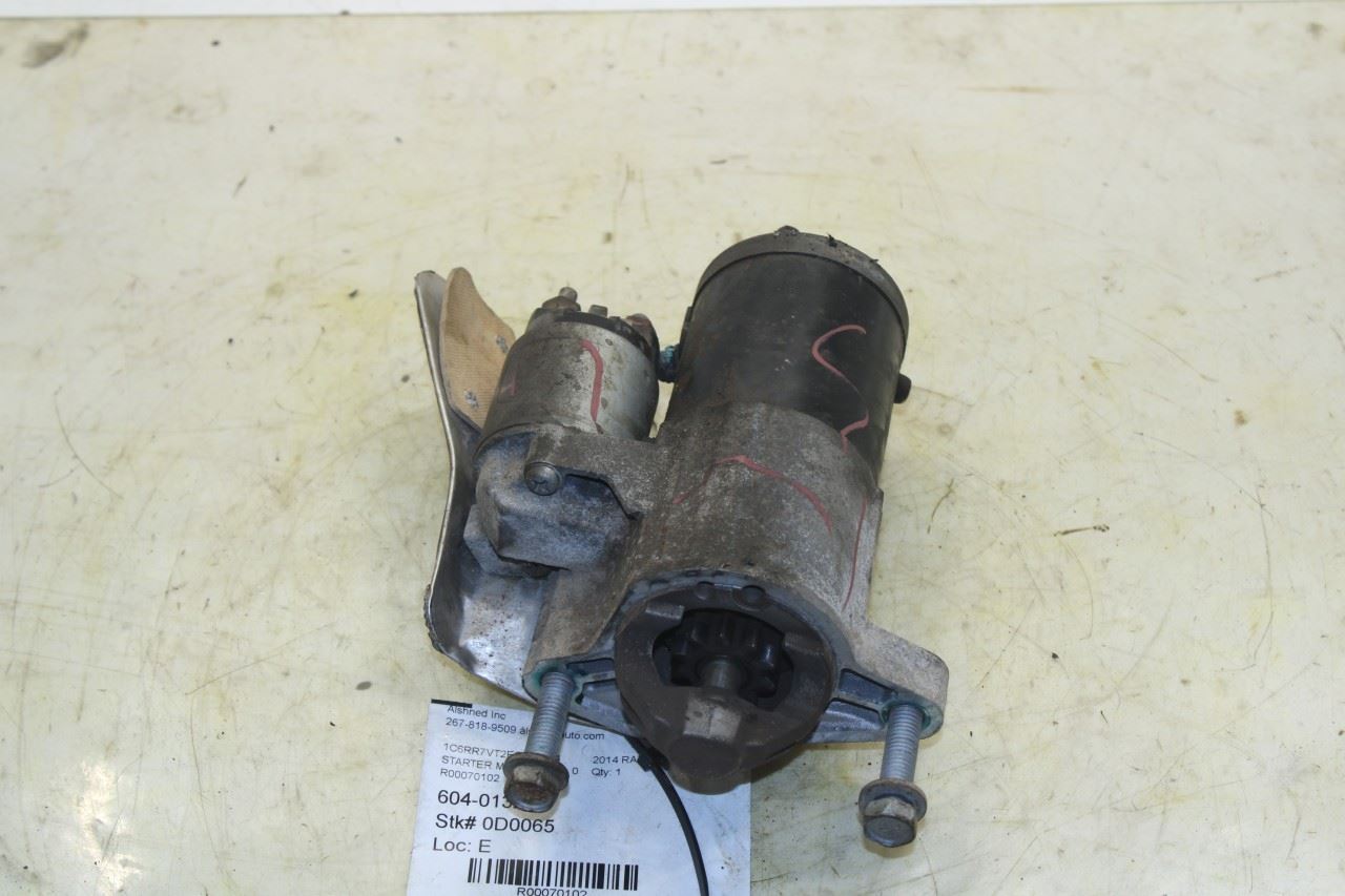 2011-2018 RAM 1500 Crew Cab Laramie 5.7L Engine Starter Motor 56044736AC OEM - Alshned Auto Parts