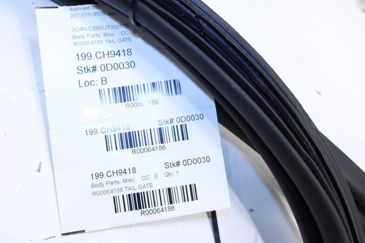 18-23 Jeep Compass Rear Liftgate Back Door Body Weatherstrip Seal 68339985AA OEM - Alshned Auto Parts