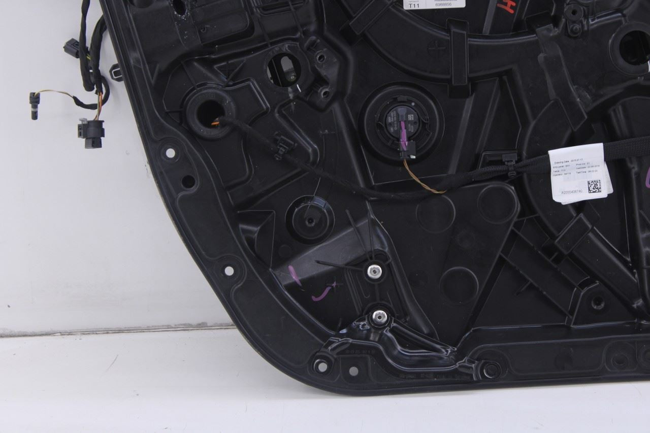 15-21 Mercedes-Benz C300 4Matic FR LH Door Window Regulator w/ Carrier and Motor5