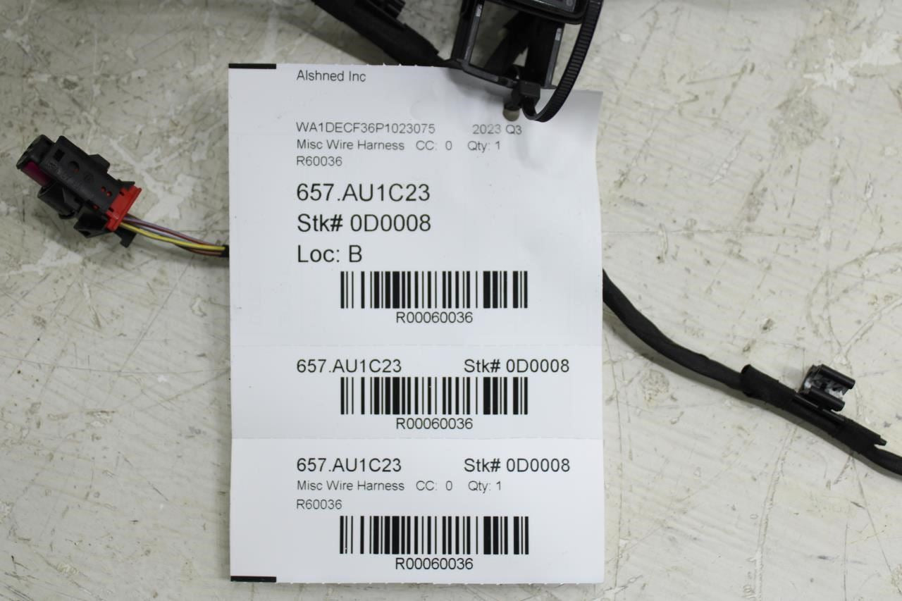 2019-2024 Audi Q3 S Line Front Right Passenger Door Wire Harness 83A-971-030-PQ - Alshned Auto Parts