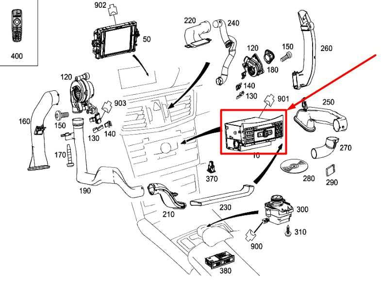 2012 Mercedes-Benz E350 Sport 4Matic Radio Faceplate Control Panel with Receiver - Alshned Auto Parts