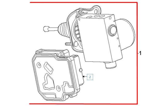 2024-25 Chevrolet Trax ABS Anti Lock Brake Pump Module w/ Reservoir 60008850 OEM - Alshned Auto Parts