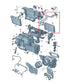 18-25 Audi S5 Premium 3.0L HVAC Heater Evaporator Core and Tube Pipe 8B3820037A - Alshned Auto Parts