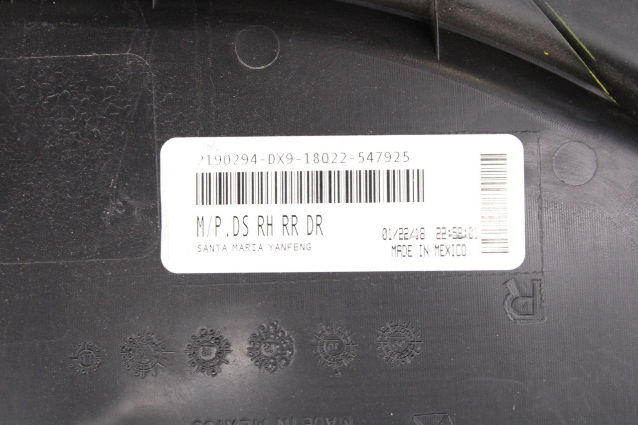 2013-2024 RAM 2500 Crew Cab Tradesman Rear Right Door Trim Panel 1EB42DX9AE OEM - Alshned Auto Parts