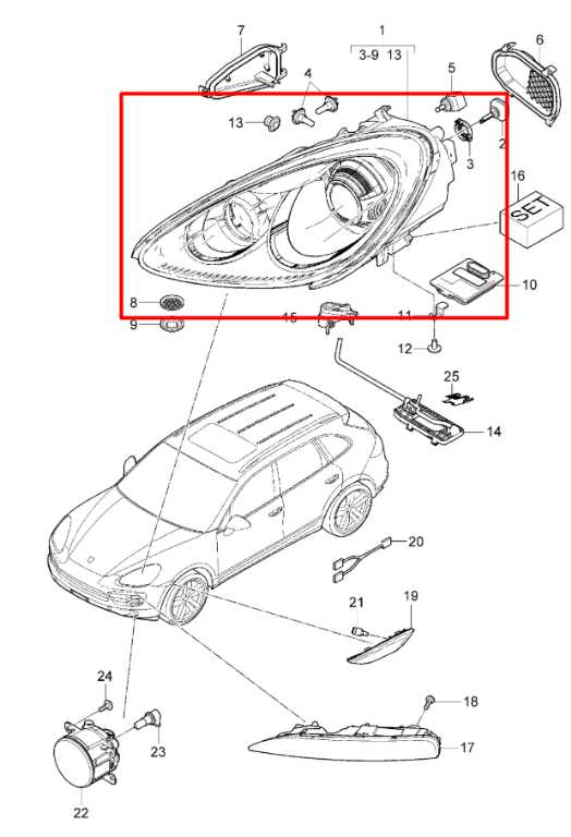 11-14 Porsche Cayenne Platinum Front Passenger RH Side HID Headlight Lamp *ReaD* - Alshned Auto Parts