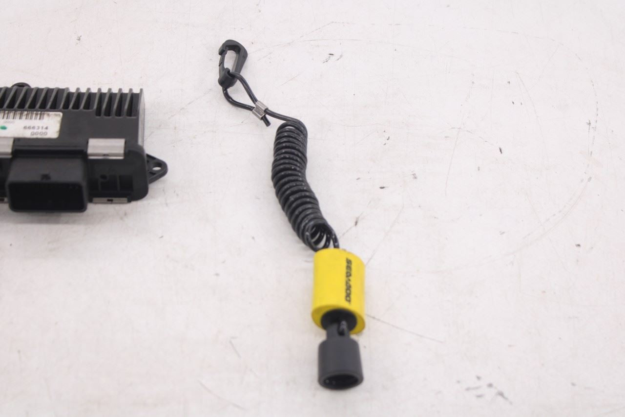 2010-12 SeaDoo BRP GTX IS (215) Engine Computer Control Module ECM and Key Cord - Alshned Auto Parts