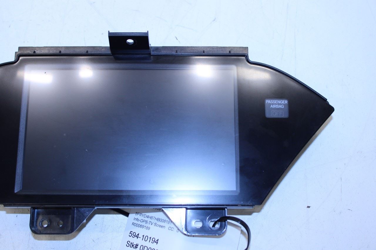 2017 Acura MDX Advance Panasonic Dash Information Display Screen 39810-TZ5-A21 - Alshned Auto Parts