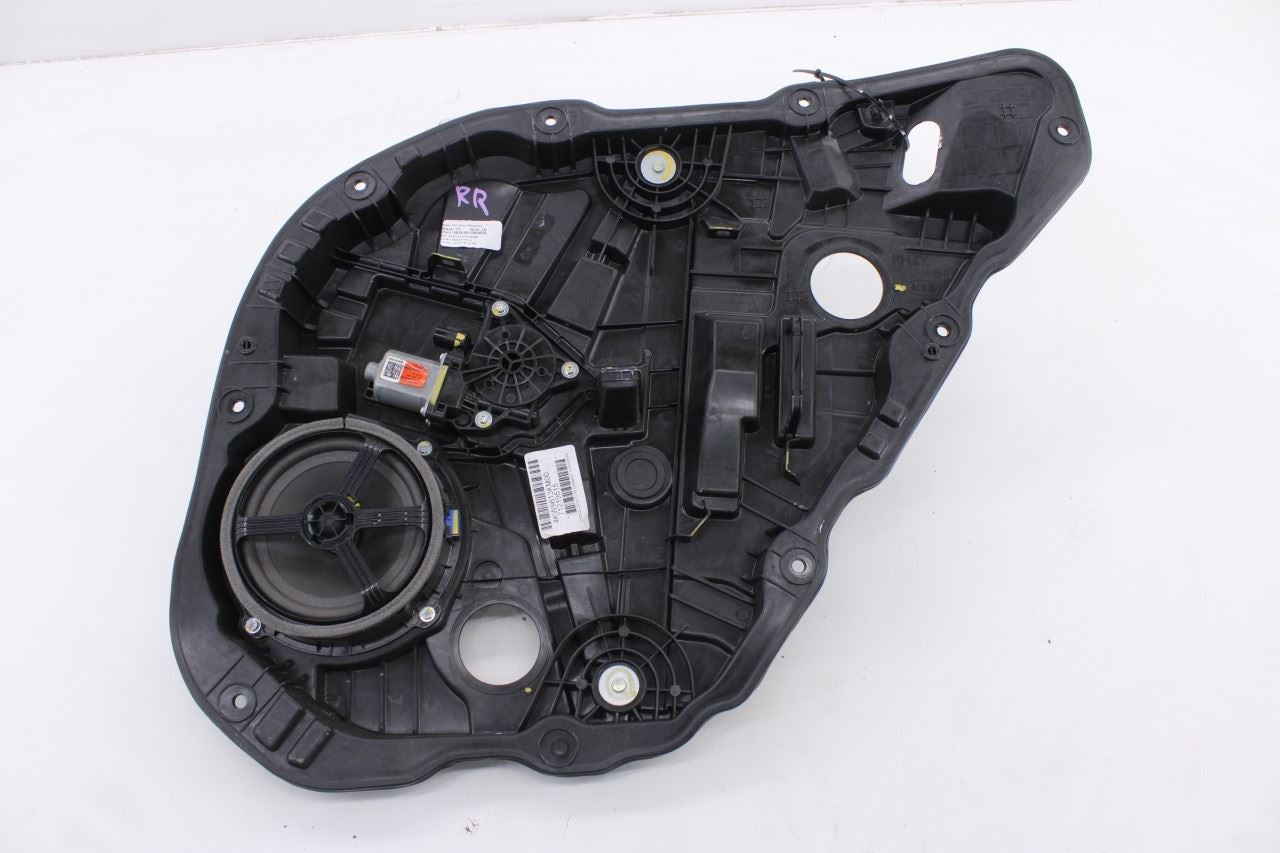 2016-20 KIA Optima EX Rear Right Side Door Window Regulator w/ Carrier and Motor - Alshned Auto Parts