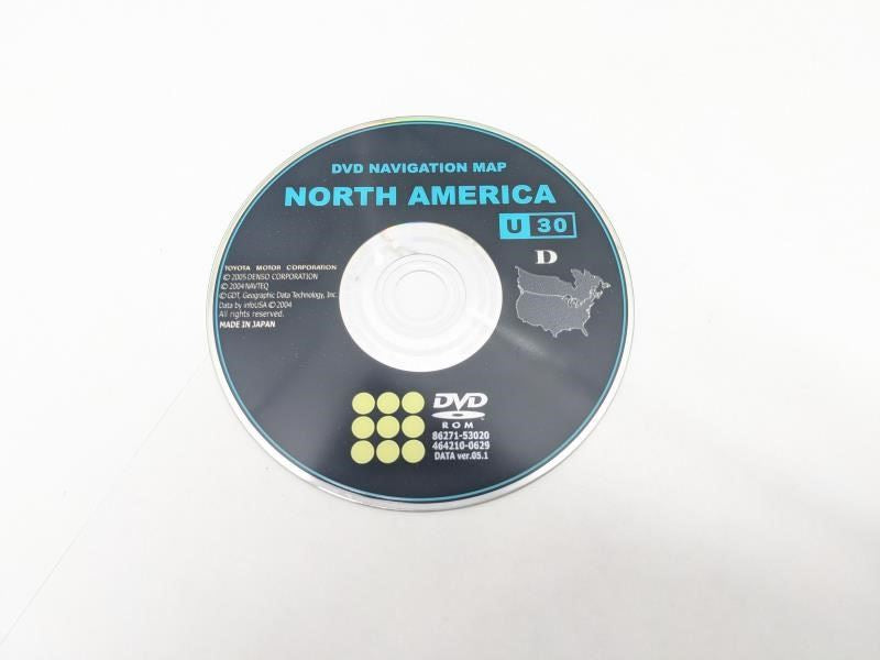 2007 Lexus GS430 DVD Navigation Map North America U30 Ver. 05.1 86271-53020 OEM - Alshned Auto Parts