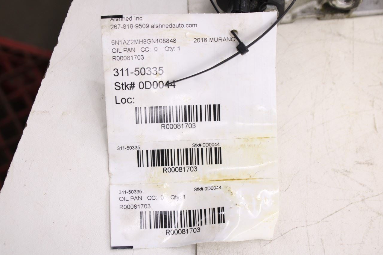 2015-2024 Nissan Murano Platinum 3.5L 6 cylinder Engine Upper and Lower Oil Pan10