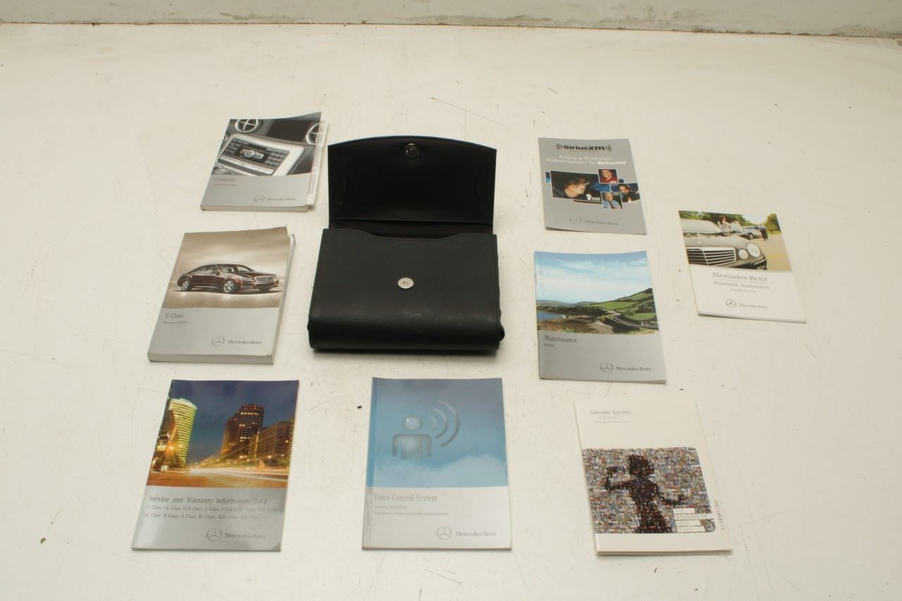 2012 Mercedes-Benz E350 Operator Owners Manual Set with Case R71255 *ReaD* - Alshned Auto Parts