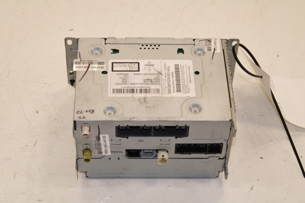 2014-16 Maserati Ghibli S Q4 Panasonic Navigation Audio Radio Receiver 670032990 - Alshned Auto Parts