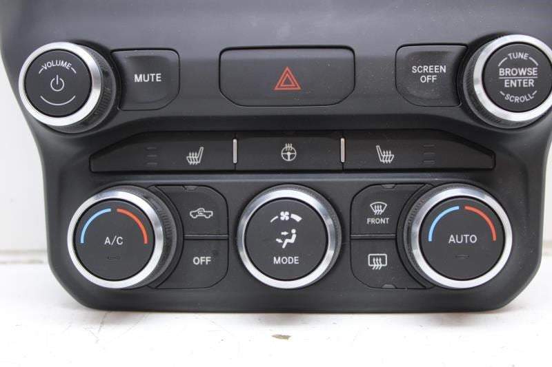 19-24 Ram 1500 Center Dash Radio Climate Faceplate Control Panel 68340286AD OEM - Alshned Auto Parts