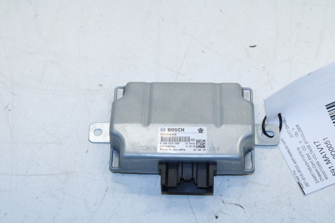 2017-21 Maserati Ghibli 3.0L Voltage Stabilizer Power Inverter Module 675000786 - Alshned Auto Parts