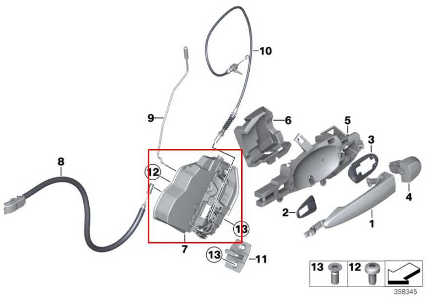 2007-2017 BMW X3 xDrive28i Rear Left Side Door Lock Latch Actuator 51227229459 - Alshned Auto Parts