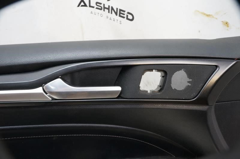 13-18 Ford Fusion Front Driver Left Side Interior Door Panel DS73-F23757-P OEM - Alshned Auto Parts