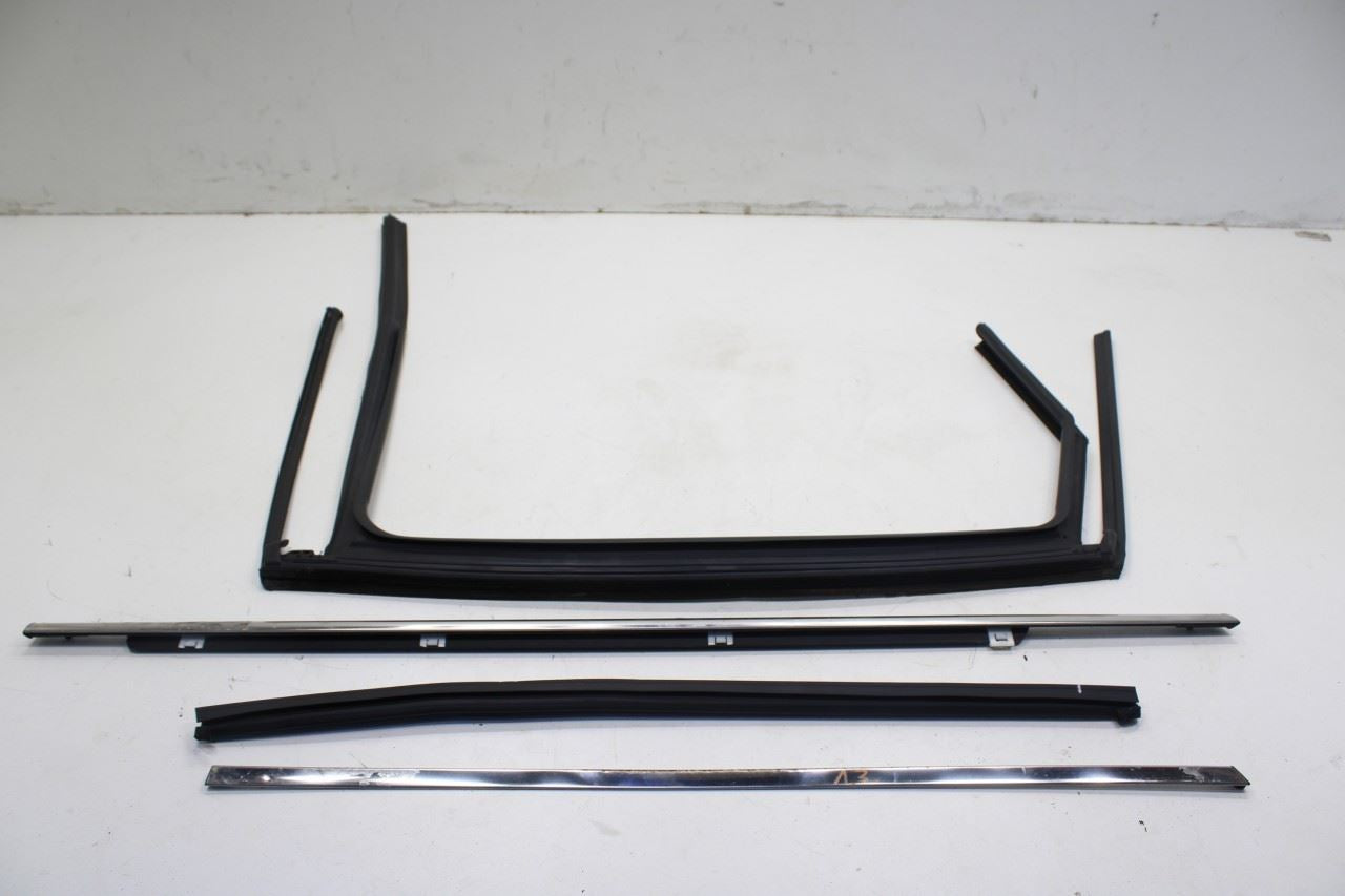 2019-20 Kia Sorento LX Rear Left Door Run Channel Outer Inner Belt Weatherstrip - Alshned Auto Parts