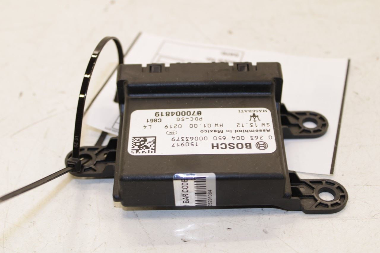 2014-16 Maserati Ghibli S Q4 3.0L Parking Assist Sensor Control Module 670004819 - Alshned Auto Parts