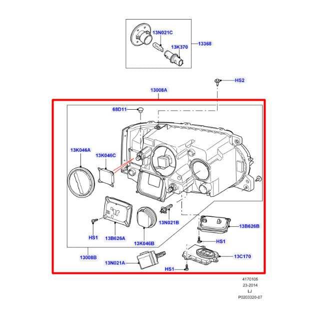 10-11 Land Rover Range Rover HSE Front Left Side Xenon HID Headlight Lamp *ReaD*1