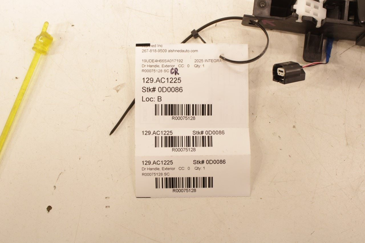 23-26 Acura Integra A-Spec Rear Left Door Exterior Handle 726813S5A11ZB *ReaD - Alshned Auto Parts
