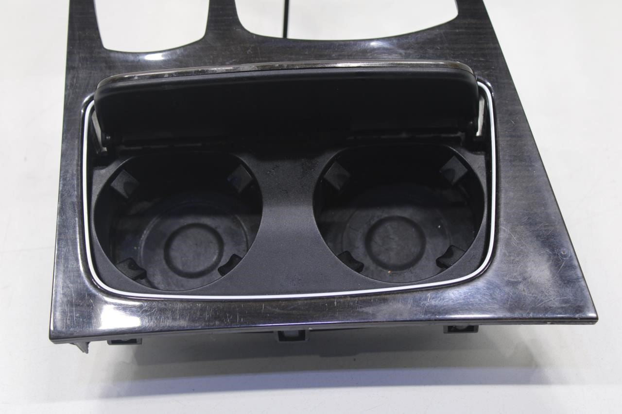 2013-15 BMW 750i xDrive Console Shifter Trim Bezel w/ Cup Holder 51169273826 OEM - Alshned Auto Parts