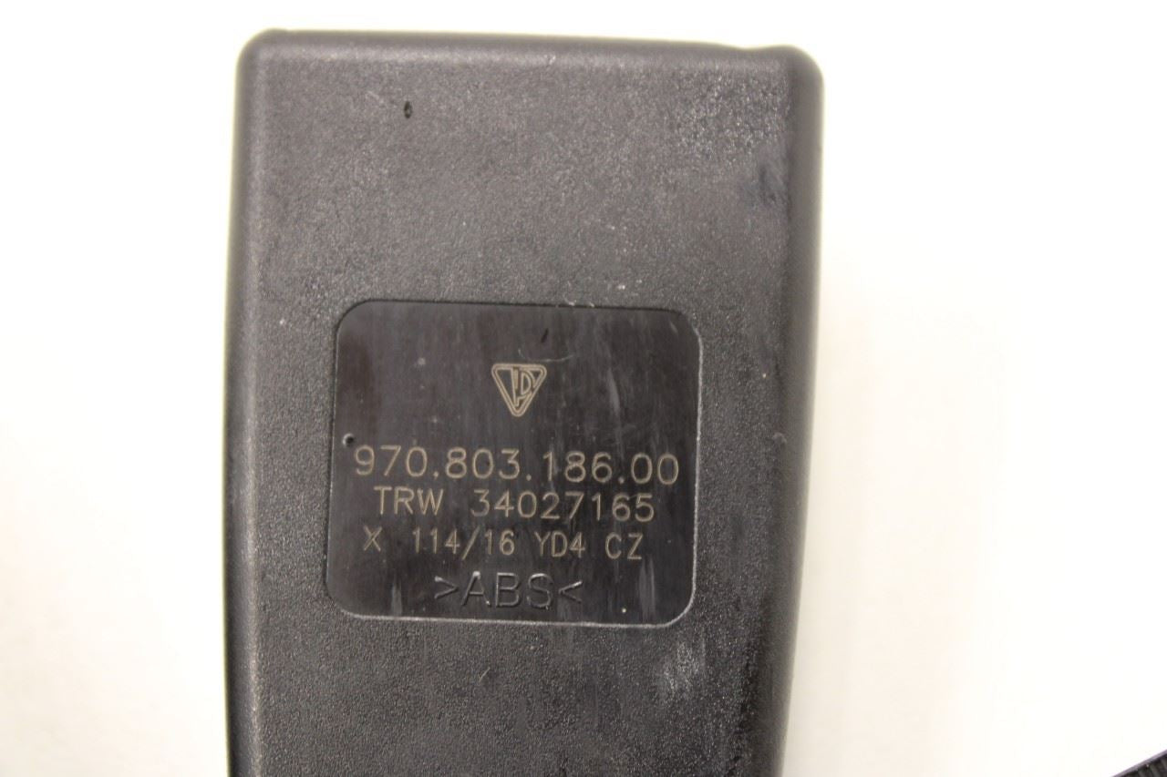 2010-16 Porsche Panamera 4 Rear Right and Left Side 2nd Row Seat Belt Buckle Set - Alshned Auto Parts