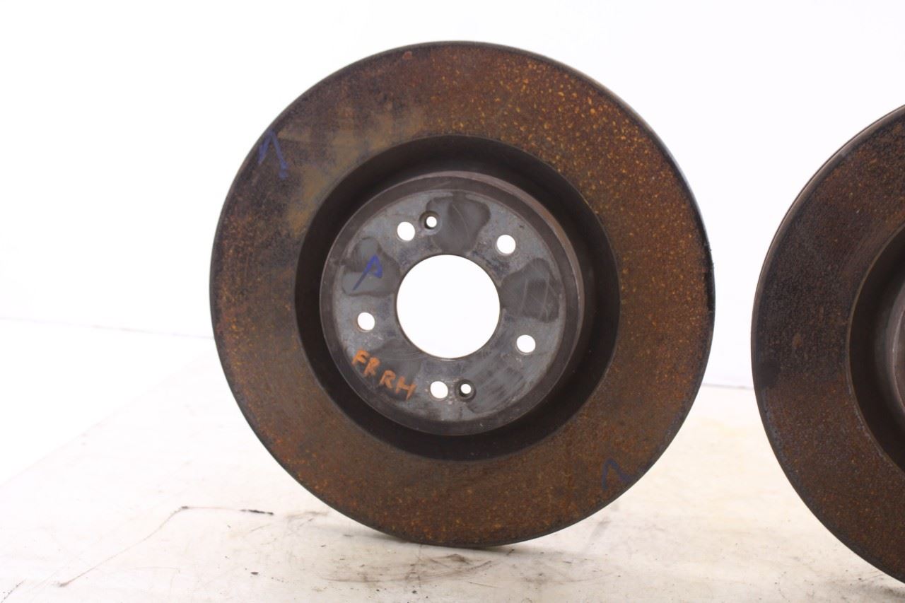 18-23 Kia Stinger GT2 AWD Front Right and Left Side Brake Disc Rotor Brembo Set - Alshned Auto Parts