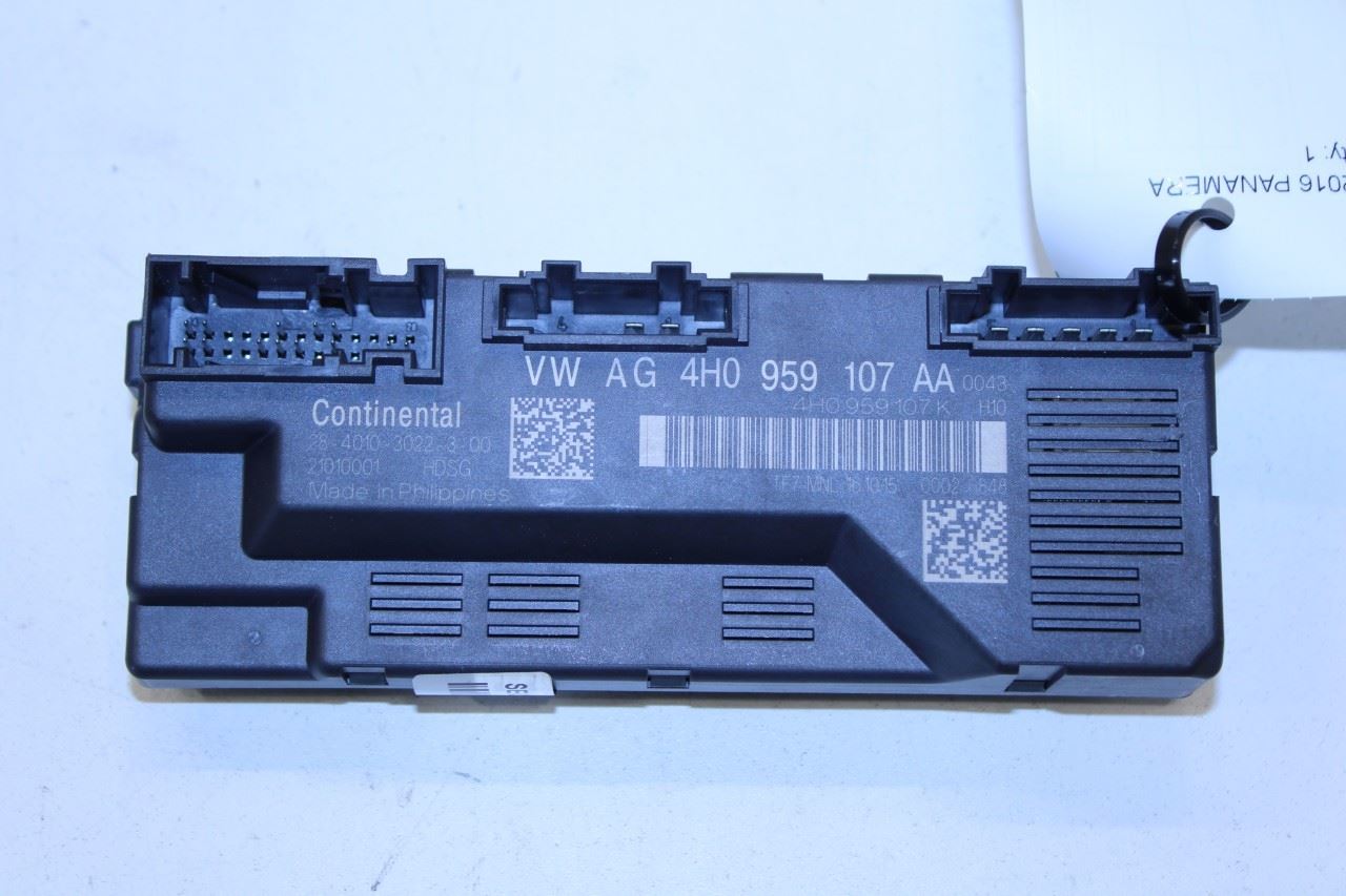 2011-2016 Porsche Panamera 4 3.6L AWD Trunk Lid Liftgate Tailgate Control Module - Alshned Auto Parts