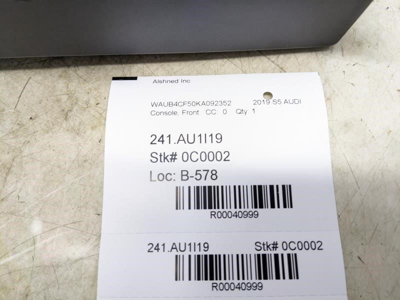 2018-25 Audi S5 Premium Center Console Storage Tray w/ Wireless Charging Module - Alshned Auto Parts