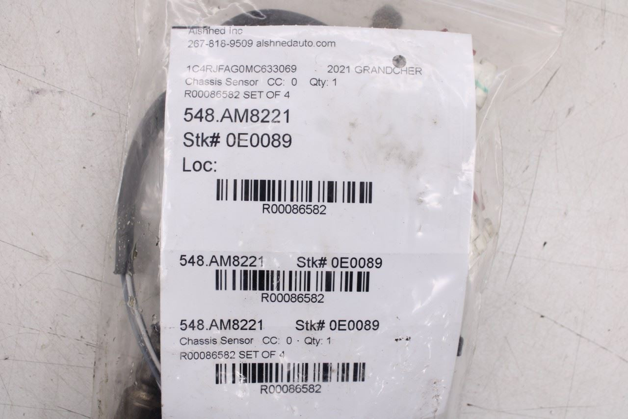 12-22 Jeep Grand Cherokee Laredo X 4x4 3.6L Oxygen Sensor Set of 4 5149180AB OEM - Alshned Auto Parts
