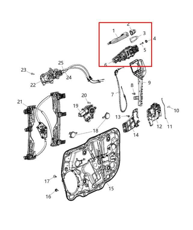 18-23 Jeep Compass Limited 2.4L Front Passenger Right Side Door Exterior Handle - Alshned Auto Parts