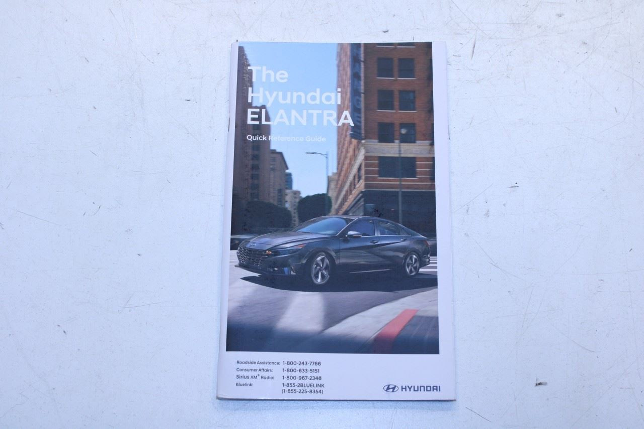 2022 Hyundai Elantra SEL Owners Manual Set NOAO-EU231 OEM - Alshned Auto Parts