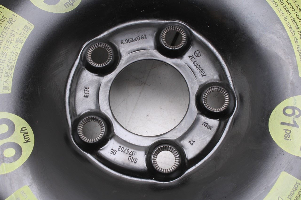 2010-16 Mercedes-Benz E350 Sport 4Matic Spare Wheel Tire Continental T155/70R17 - Alshned Auto Parts