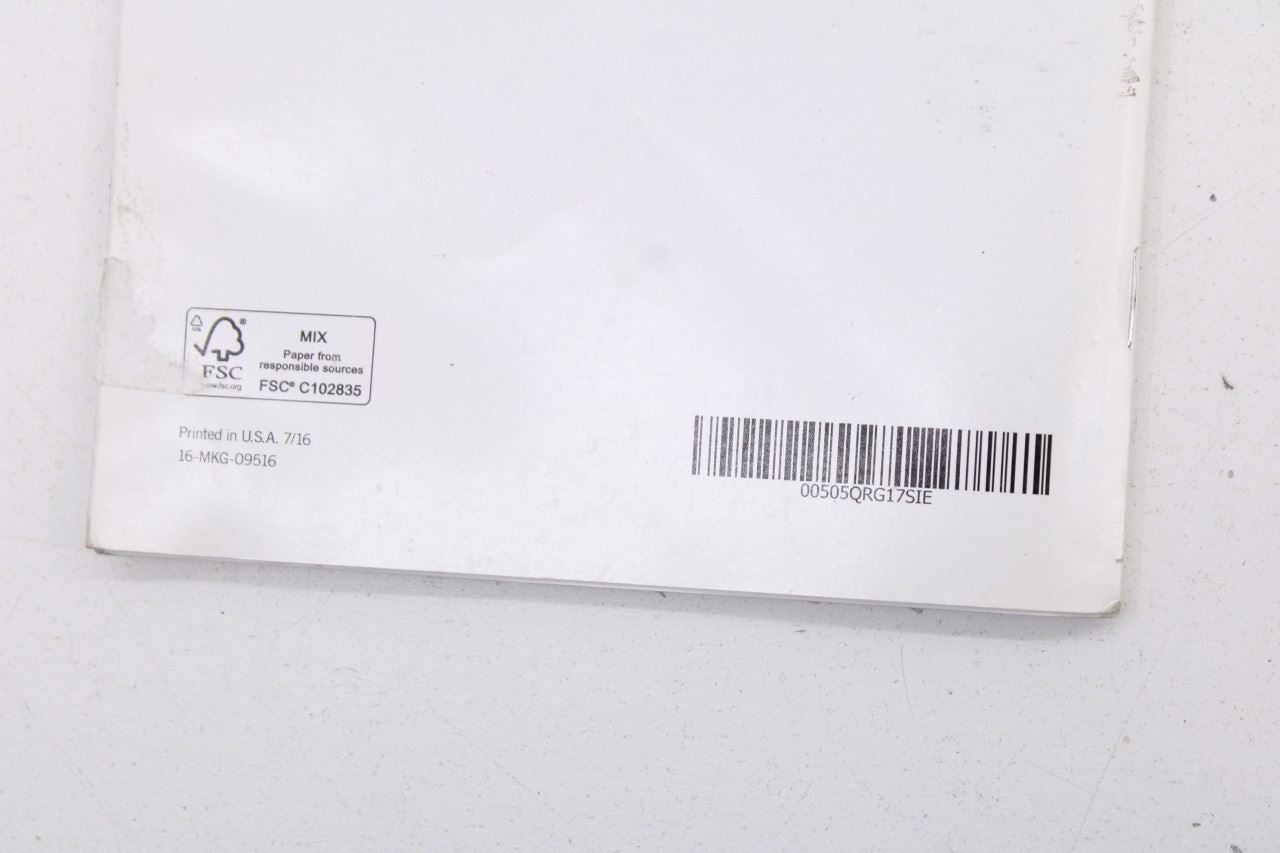 2017 Toyota Sienna LE Owners Manual Set 01999-08007 OEM - Alshned Auto Parts