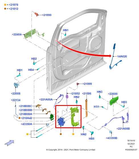 2015-20 Ford F150 XL Super Cab Front Left Door Lock Latch Actuator JL3Z1521813D - Alshned Auto Parts