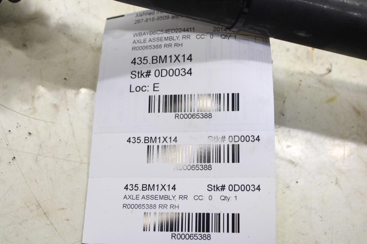 2010-15 BMW 750I xDrive AWD Rear Right Side CV Axle Drive Half Shaft 33207566086 - Alshned Auto Parts
