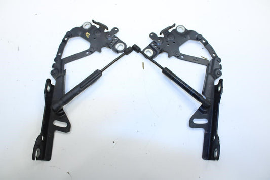 2014-16 BMW 435i Front RH and LH Hood Hinge Bracket Set w/ Shock 51237239233 OEM - Alshned Auto Parts