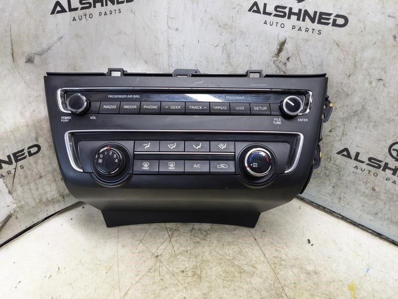 16-18 Kia Optima Climate Audio Radio Faceplate Control Panel 97250-D5500 *ReaD* - Alshned Auto Parts