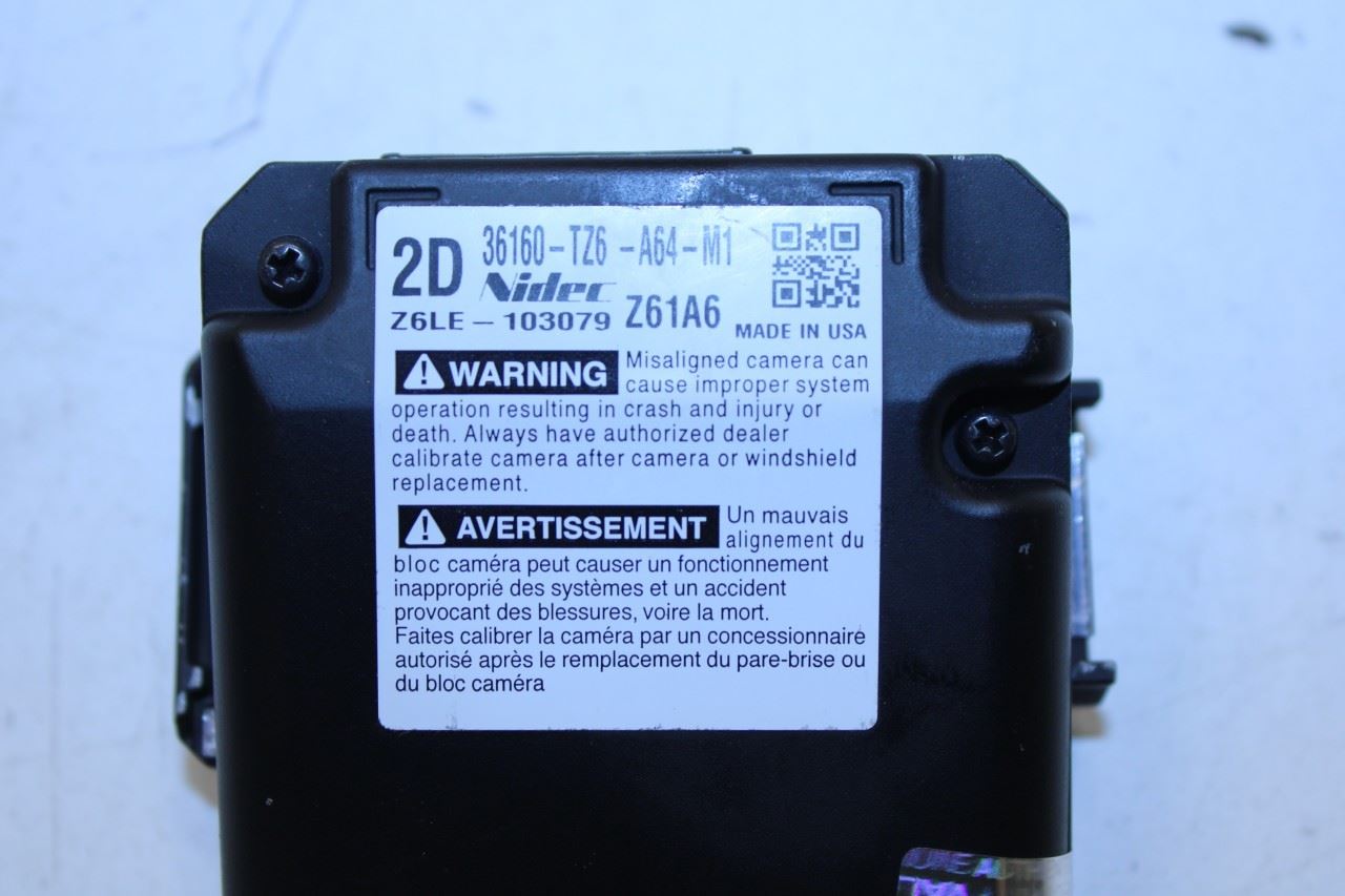 2017-2018 Acura MDX Advance FR Windshield Lane Keep Assist Camera