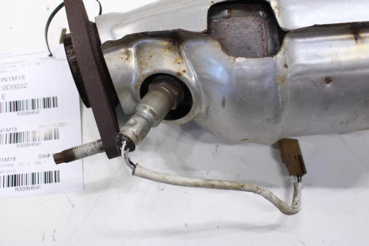 16-19 Infiniti Q50 Luxe RWD 3L Left Side Exhaust System Pipe B0802-5CB0B *ReaD* - Alshned Auto Parts