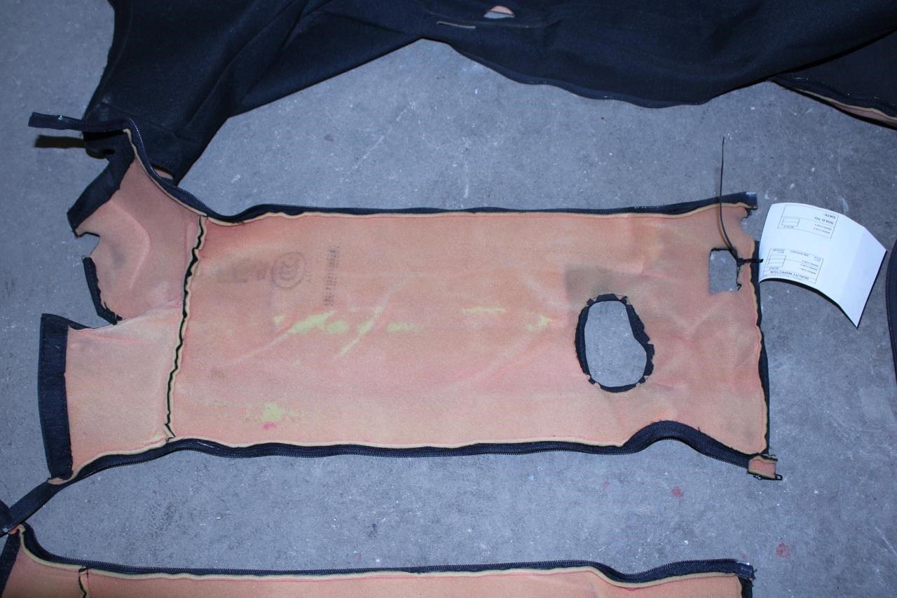 2011-18 Jeep Wrangler Right and Left Roll Sport Bar Padding Cover Set 1AH62DX9AG - Alshned Auto Parts