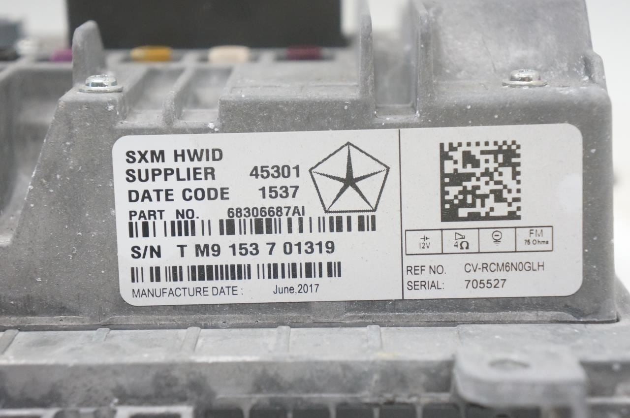 18-21 Dodge Charger Radio Receiver Uconnect w 8.4 Display 68306687AI *ReaD*ASIS* - Alshned Auto Parts