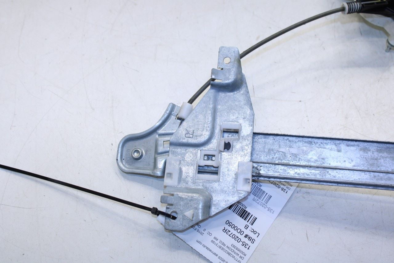 13-2016 Ford F250 Lariat Crew Cab Rear Right Side Door Window Regulator w/ Motor - Alshned Auto Parts
