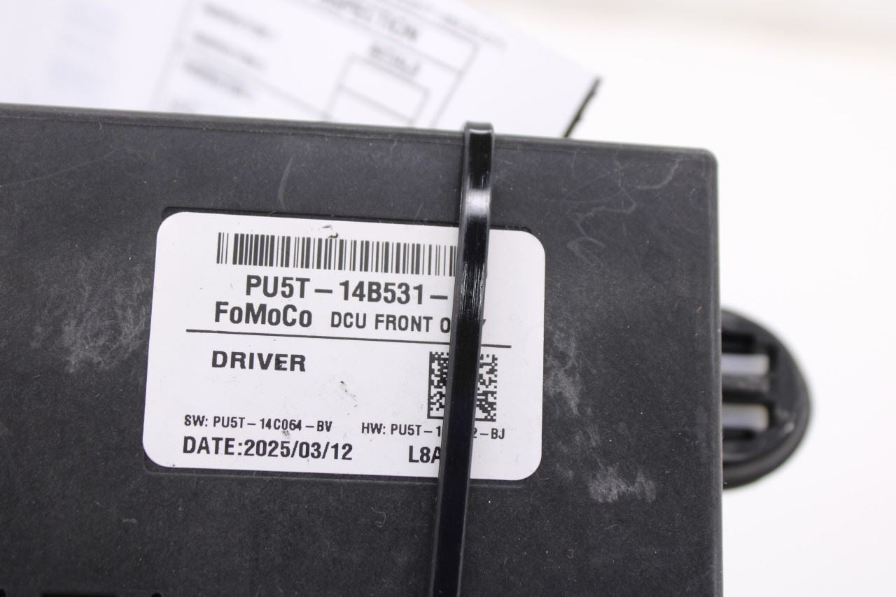 2025-2026 Ford Explorer Police Interceptor Front Left Door Control Module OEM7