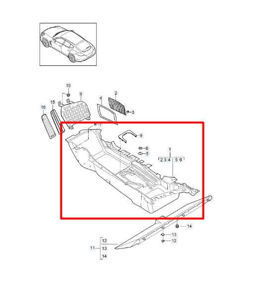 10-16 Porsche Panamera 4 Front Driver Left Side Floor Interior Carpet Cover Mat - Alshned Auto Parts